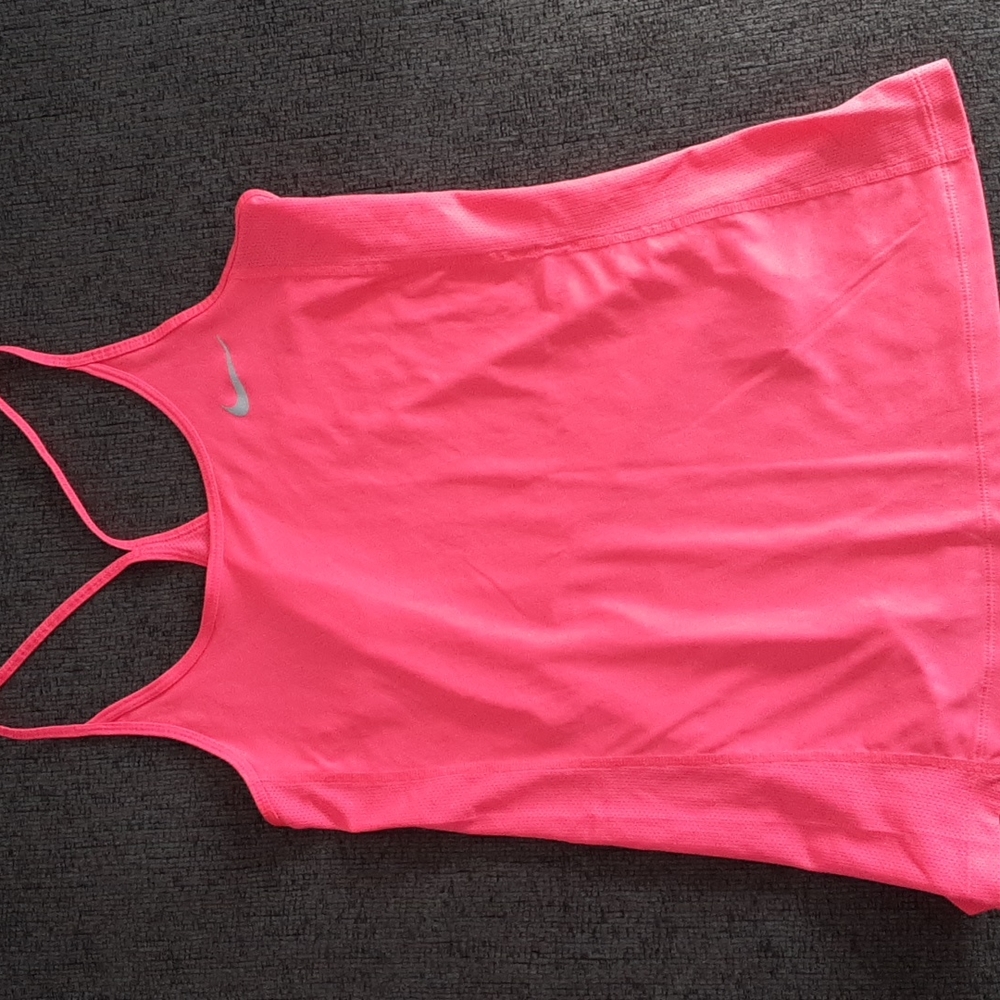 Nike Neon Pink/Orange Tank Top